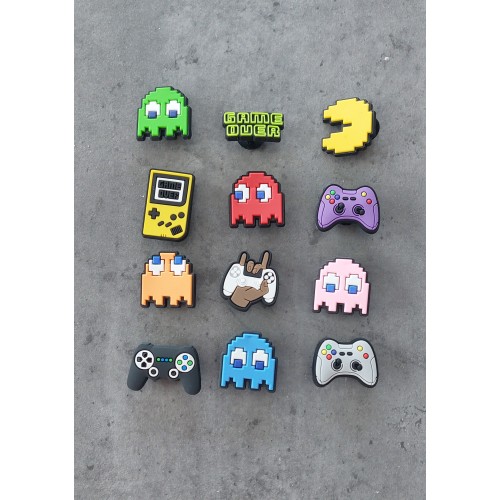 6 Croc Charms Gaming