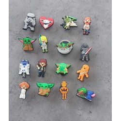 6 Croc Charm Star Wars